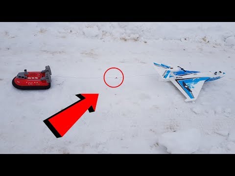 САМОЛЕТ против Судна на ВОЗДУШНОЙ ПОДУШКЕ ... RC plane vs Hovercraft - UCX2-frpuBe3e99K7lDQxT7Q