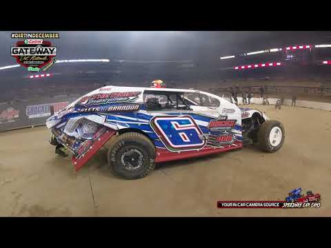 #6st Joseph Thomas - 2022 Gateway Dirt Nationals -  Modified - InCar Camera - dirt track racing video image