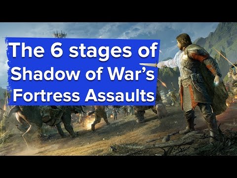 The 6 Stages of a Shadow of War Fortress Assault - Shadow of War PC gameplay - UCciKycgzURdymx-GRSY2_dA
