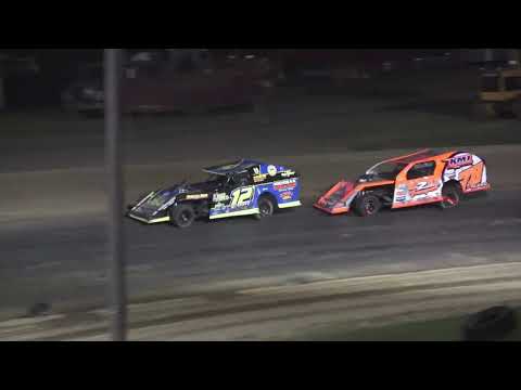I.M.C.A B-Feature at Crystal Motor Speedway, Michigan on 07-09-2022!! - dirt track racing video image