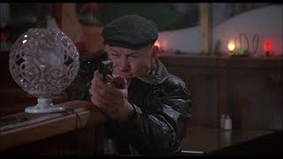 The Package (1989) - Restaurant Shootout & Foot Chase Scene (1080p)