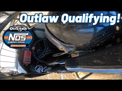 Tanner Holmes | World of Outlaws Qualifying | Grays Harbor Raceway | Full Onboard - dirt track racing video image
