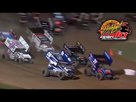 410 Sprint Car Feature | Kyle Larson's High Limit Open at Lincoln Park Speedway - dirt track racing video image
