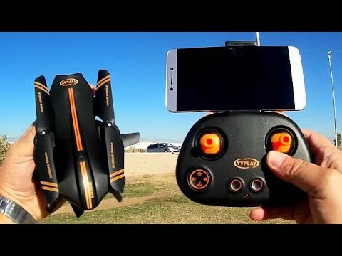 YYPlay Jetblack Foldable 720p FPV Drone Flight Test Review - UC90A4JdsSoFm1Okfu0DHTuQ