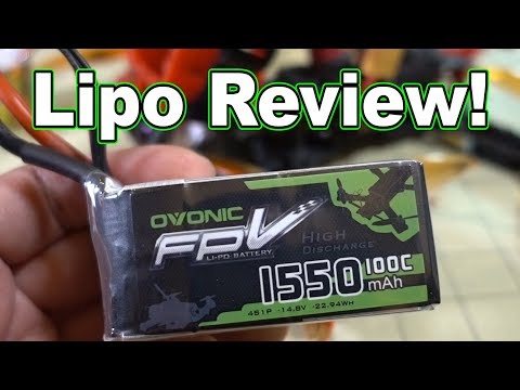 Ovonic FPV 1550mah 4S 100C Lipo Review  - UCnJyFn_66GMfAbz1AW9MqbQ