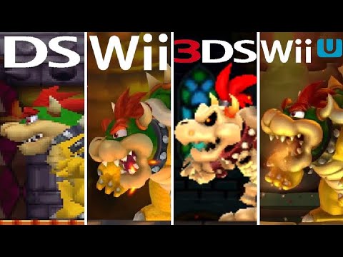 New Super Mario Bros. Series - All Final Bowser Boss Fights (NSMB, NSMB2, NSMB Wii, NSMBU, NSLU) - UCg_j7kndWLFZEg4yCqUWPCA