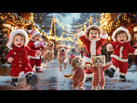 Jingle Bells Song Christmas 🎄 | Kids & Toddlers Dance, Fun Activities, & Holiday Joy