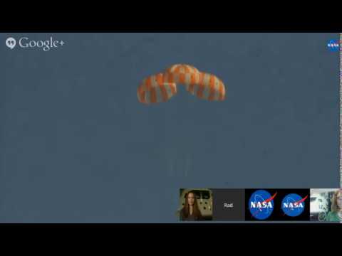 Orion Capsule Drop Test Captured In NASA Google Hangout | Video - UCVTomc35agH1SM6kCKzwW_g