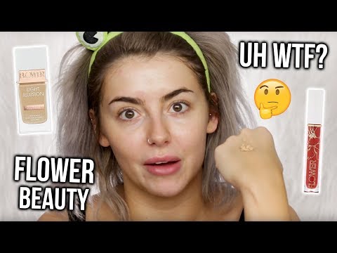 UMMMM. IDK? TESTING FLOWER BEAUTY! FIRST IMPRESSIONS + REVIEW! - UCeOYFSJpQT27y3V6faZNC2g