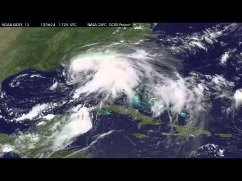 Tropical Storm Debby Seen From Space | Video - UCVTomc35agH1SM6kCKzwW_g