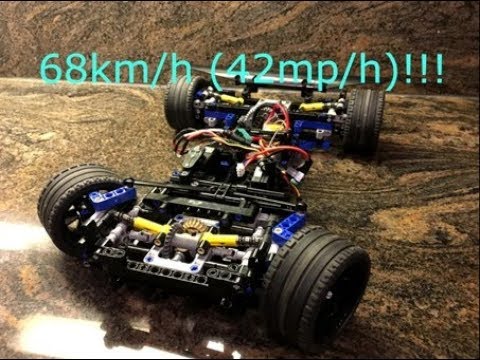 Fastest Lego RC Car - Going 68km/h (42 mp/h) - UCm_ftcaJenx9gSqZGxCi5mg