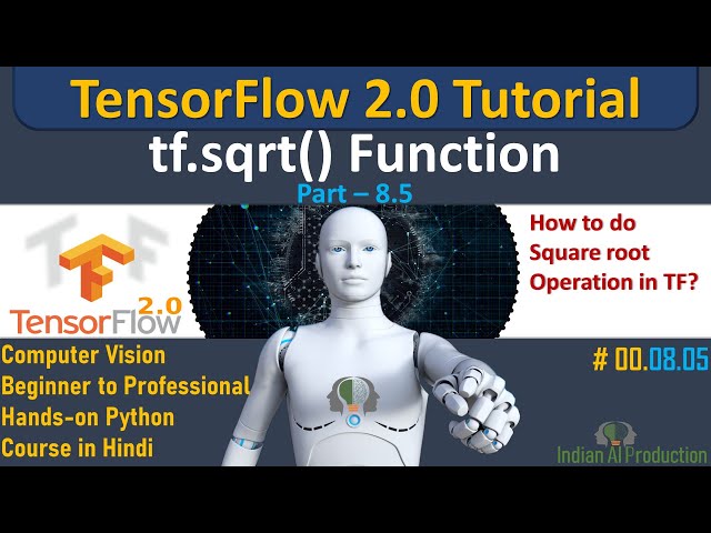 How to Use TensorFlow’s SQRT Function
