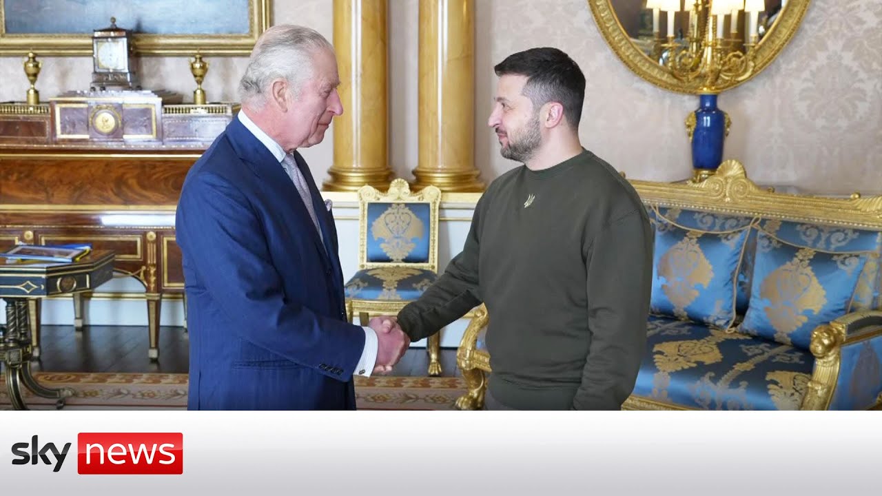 Ukraine War: President Zelenskyy meets King at Buckingham Palace