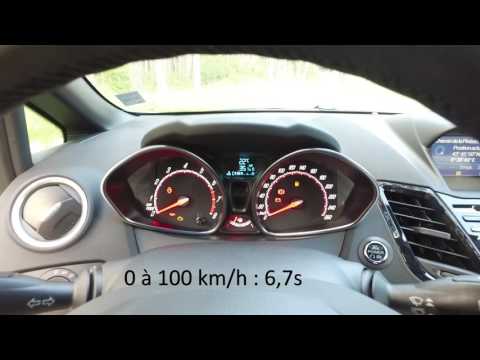 New Ford Fiesta ST200 acceleration : 0-180 km/h - UCgWMXFq6DWRx6I3yfdrvrlQ