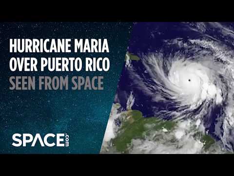 Hurricane Maria Over Puerto Rico Seen from Space - UCVTomc35agH1SM6kCKzwW_g