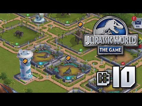 The Park Takes Shape || Jurassic World - The Game - Ep 10 HD - UCP-iaFrmWcOG0o461wMicdg