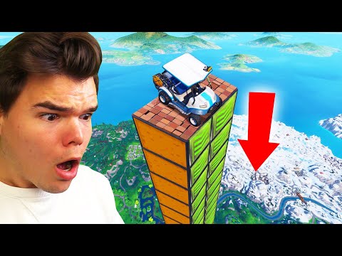 HOW FAR Can A Car FLY In FORTNITE?! (Fortnite Mega Ramp) - UC0DZmkupLYwc0yDsfocLh0A
