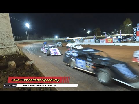 Lake Cumberland Speedway - Modified Feature - 10/28/2023 - dirt track racing video image