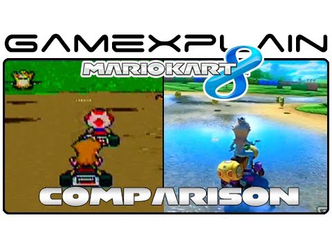 Mario Kart 8: Donut Plains 3 SNES Head-to-Head Comparison (Wii U vs. SNES) - UCfAPTv1LgeEWevG8X_6PUOQ