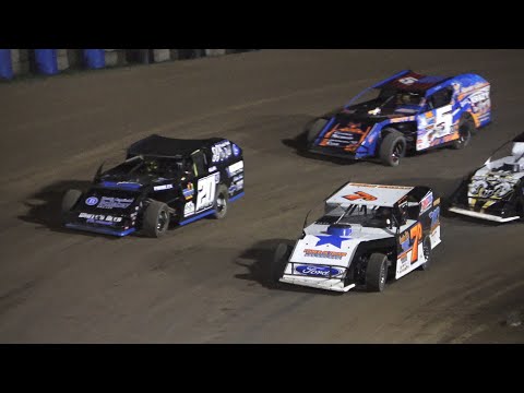 I.M.C.A A-Feature at Crystal Motor Speedway, Michigan on 04-23-2022!! - dirt track racing video image