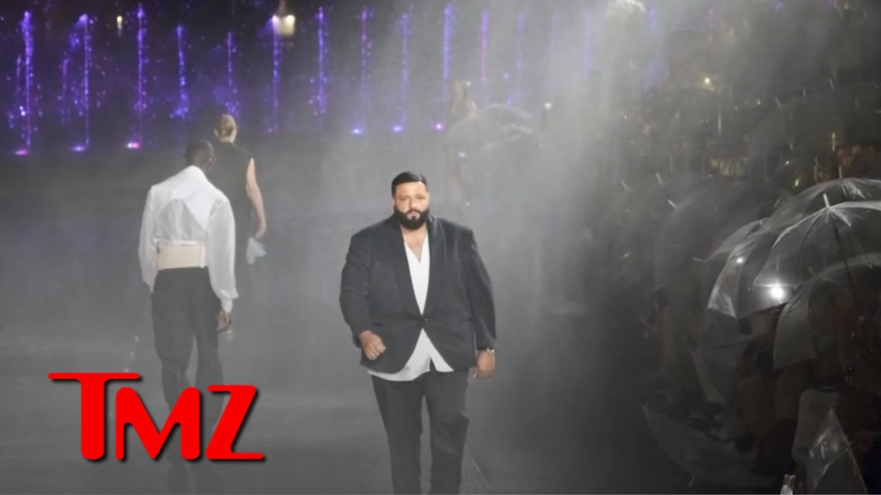 DJ Khaled Makes Runway Debut with Naomi Campbell For Hugo Boss | TMZ TV