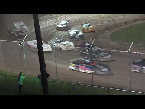 USRA Late Model Feature - Cedar Lake Speedway 08/26/2023 - dirt track racing video image