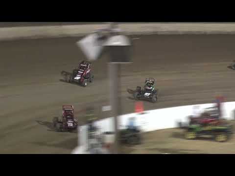 8.5.16 Lucas Oil POWRi National Midget League at Federated Auto Parts Raceway at I-55 - dirt track racing video image