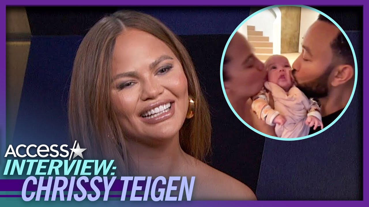 Chrissy Teigen Gushes About Life w/ Baby Esti: ‘So Chaotic & Fun’
