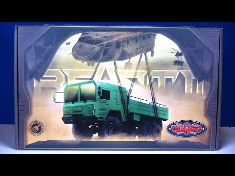 RC ADVENTURES - Unboxing - RC4WD 1/14 "Beast 2" 6x6 (Triple Axle) Trail Truck - KiT Version - UCxcjVHL-2o3D6Q9esu05a1Q