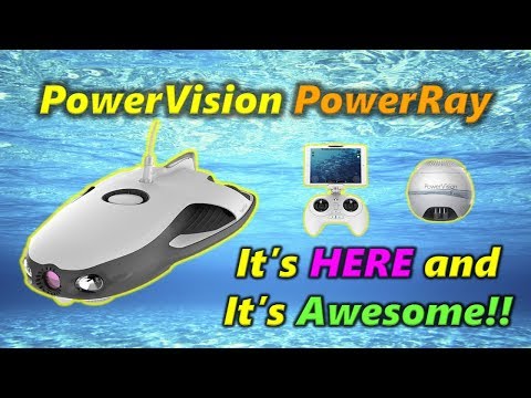 A Drone That Swims! - PowerVision PowerRay - Unboxing and Overview - UCW9JACosTnXzREUzH34Z98A