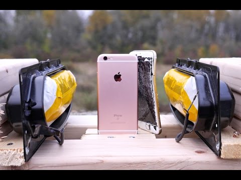 Airbag vs iPhone 6S Test - Don't Put Your iPhone on an Airbag! - UCj34AOIMl_k1fF7hcBkD_dw