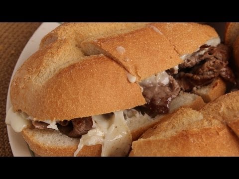 Homemade Cheesesteaks - Recipe - Laura Vitale - Laura in the Kitchen Episode 283 - UCNbngWUqL2eqRw12yAwcICg