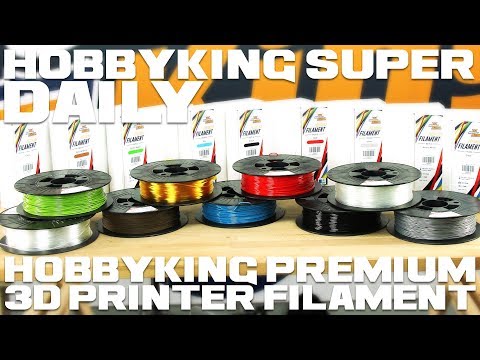 HobbyKing Premium 3D Printer Filament - HobbyKing Super Daily - UCkNMDHVq-_6aJEh2uRBbRmw