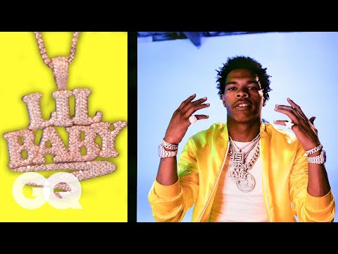Lil Baby Shows Off His Insane Jewelry Collection | On the Rocks | GQ - UCsEukrAd64fqA7FjwkmZ_Dw