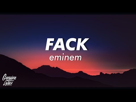 Eminem - Fack (Lyrics)