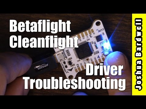 Betaflight / Cleanflight Flight Controller Won't Connect | FIXED - UCX3eufnI7A2I7IkKHZn8KSQ