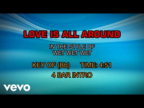 Wet Wet Wet - Love Is All Around (Karaoke) - UCQHthJbbEt6osR39NsST13g