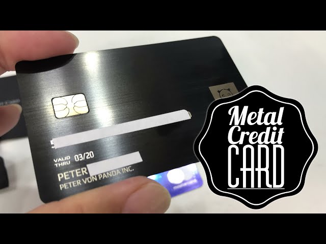 How to Get a Metal Credit Card