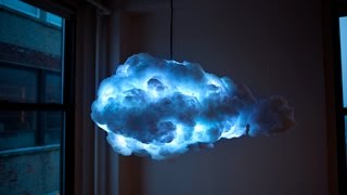 The Cloud - interactive lamp and speaker system
