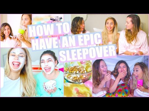 How To Have An Epic Sleepover - DIY Snacks & Face Mask, Things To Do, & More! - UCrcYxVSkBgg9szDSwwZaNwg