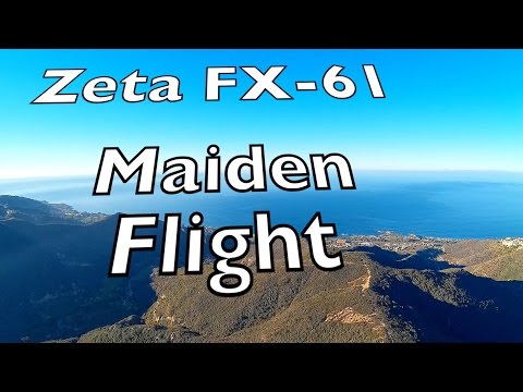 Zeta FX-61 Project Part 4 of 4 Maiden Flight and Ocean View - UCTa02ZJeR5PwNZK5Ls3EQGQ