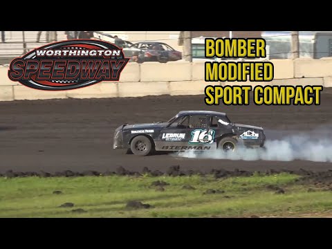 Bomber, Sport Compact, &amp; Modified | Worthington Speedway | 6-4-2022 - dirt track racing video image