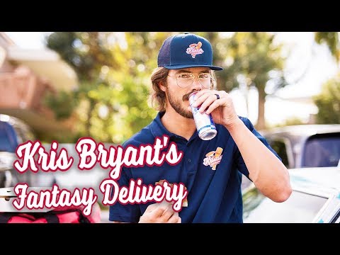 Kris Bryant pulls pizza delivery prank on Fantasy Baseball Leagues. - UCblfuW_4rakIf2h6aqANefA