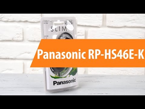 Распаковка Panasonic RP-HS46E-K / Unboxing Panasonic RP-HS46E-K - UCDhYrb0Ec4NQ_j3ZiAucE0Q