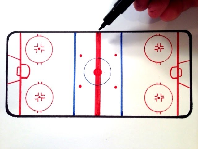 Diagram of Hockey Rink