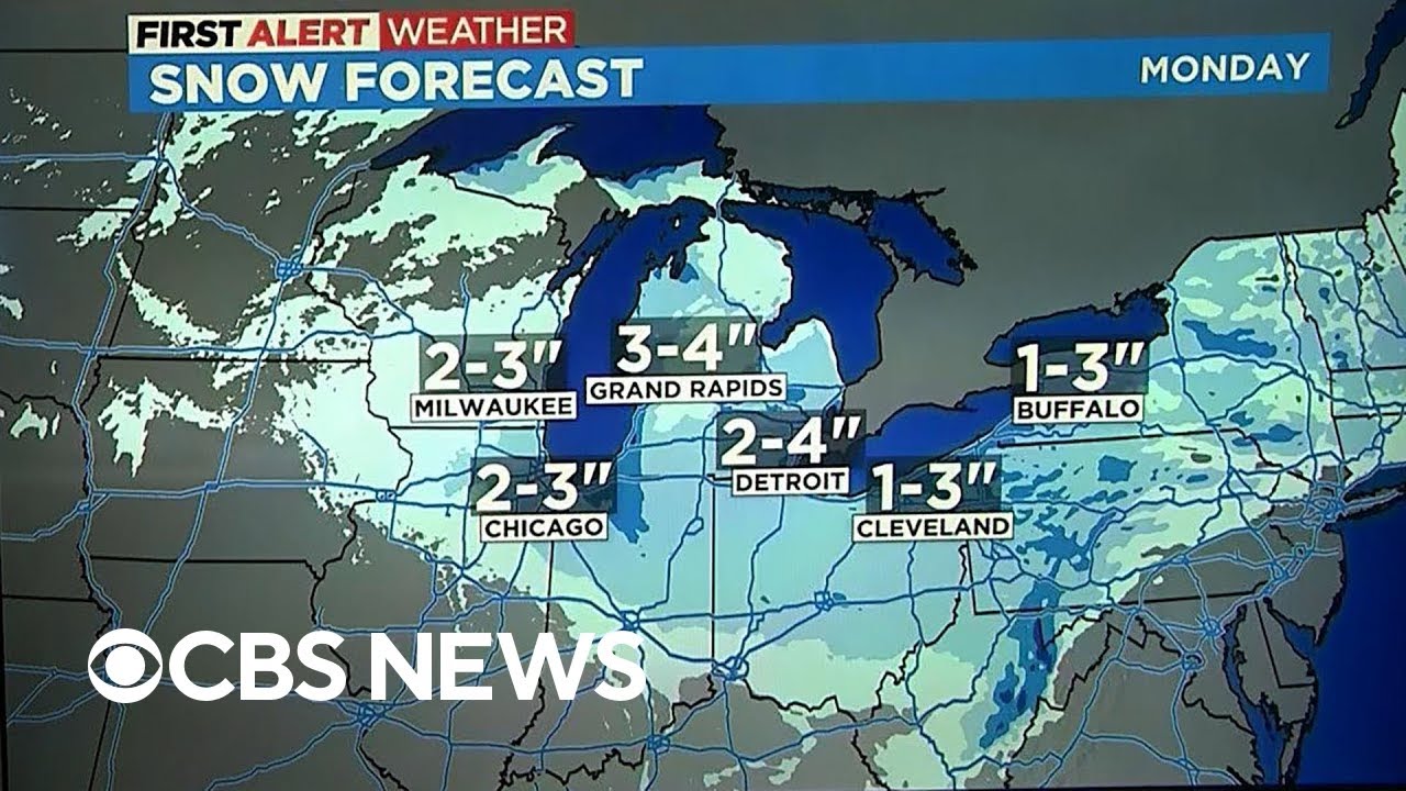 Winter weather slamming parts of U.S.