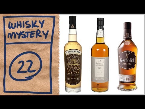 Peat Monster, Oban 18, Glenfiddich 18 - Whisky Mystery 22 - UC8SRb1OrmX2xhb6eEBASHjg