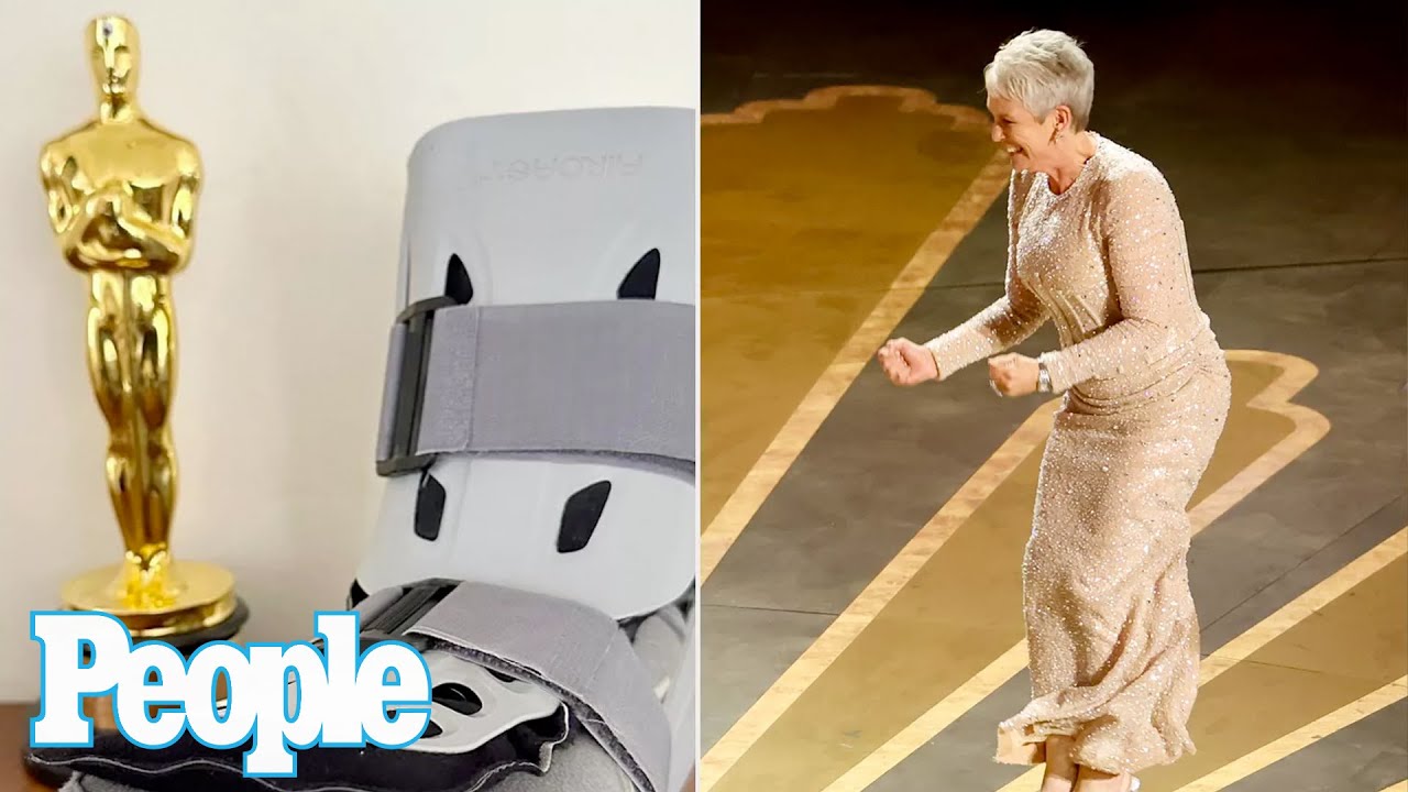 Jamie Lee Curtis Posts Photo of Medical Boot After Oscar Win | PEOPLE
