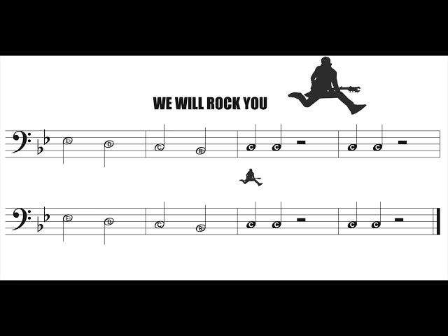 We Will Rock You – Baritone Sheet Music