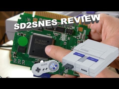 SD2SNES Review - Run Games on a Super Nintendo SNES from an SD Card!  MSU1 Super Road Blaster Demoed - UCymYq4Piq0BrhnM18aQzTlg